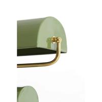 Light & Living Lichtgroene bureaulampCardona met goud - 1x E27 - 8058076 - thumbnail