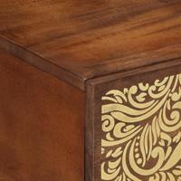 Salontafel Honingbruin 80 x 50 x 40 cm massief mangohout - thumbnail