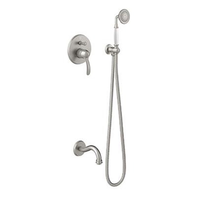 Badmengkraan Tres Clasic Inbouw Set Incl. Handdouche RVS Tres