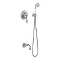 Badmengkraan Tres Clasic Inbouw Set Incl. Handdouche RVS - thumbnail