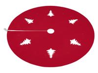 LIVARNO home LED-kerstboom rok (Rond, Rood) - thumbnail