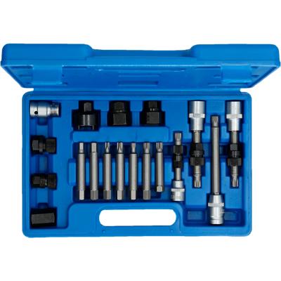 Brilliant Tools BT571020 Dynamo bit- en dopsleutelset, 18-delig