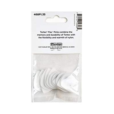 Dunlop 468P135 Tortex Flex Jazz III Pick 1,35 mm plectrumset (12 stuks)