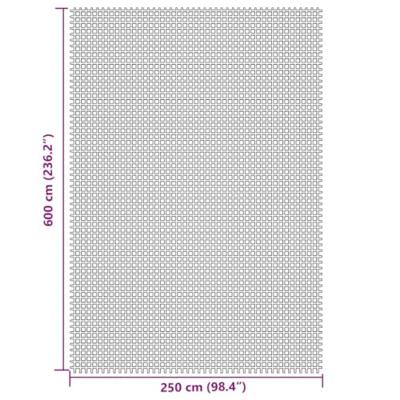 Tenttapijt 6x2,5 m crmekleurig Tenttapijt 6x2,5 m crmekleurig