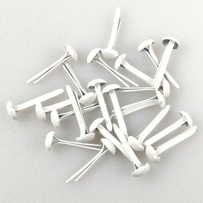 Nellie's Choice • floral brads 3mm (40stuks/pkg) white
