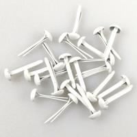 Nellie's Choice • floral brads 3mm (40stuks/pkg) white - thumbnail