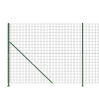 Draadgaashek met flens 2,2x10 m groen