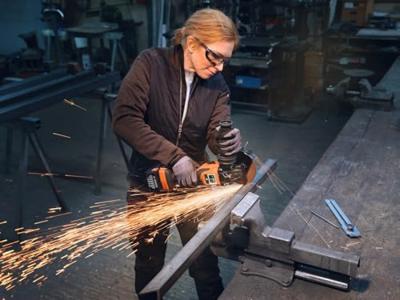 Fein CCG 18-125-15 AS 71220961000 Haakse accuslijper 125 mm Zonder accu 18 V