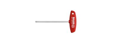 Wiha 334R SW 4,0x150 Werkplaats Inbusschroevendraaier Sleutelbreedte (metrisch): 4 mm Koplengte: 150 mm