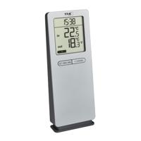 TFA Dostmann Funk-Thermometer LOGOneo 30.3071.01 Draadloze thermometer digitaal Zwart - thumbnail