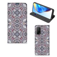 Xiaomi Mi 10T | 10T Pro | Standcase | Flower Tiles - thumbnail