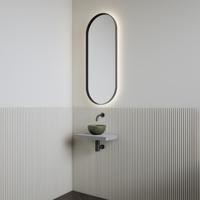 Fonteinset | BWS Leto | Planchet Agaat Grijs | Waskom Mat Olijf Groen - thumbnail