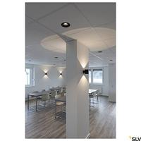 SLV Up - downlighterOculus 12,5cm zwart - 1004670 - thumbnail