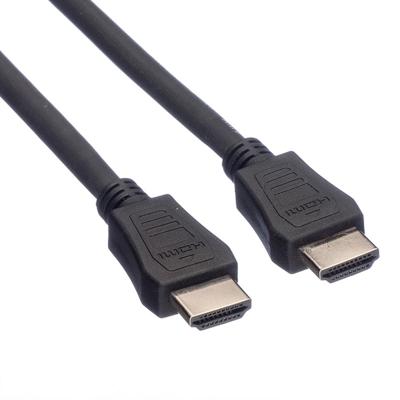 VALUE HDMI High Speed Cable met Ethernet M-M, LSOH, zwart, 2 m