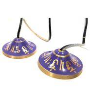 Tingsha Bell Crown Chakra -Purple - thumbnail