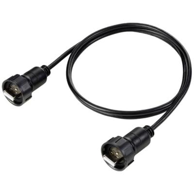 TRU COMPONENTS TC-12770408 USB 2.0-adapter inclusief 1 m kabel 1 stuk(s)