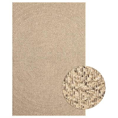 VidaXL Vloerkleed zizur binnen en buiten 200x290 cm jute look VidaXL Vloerkleed zizur binnen en buiten 200x290 cm jute look