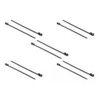 DeLOCK 18953 kabelbinder Parallel entry cable tie Polyamide Zwart 10 stuk(s) - thumbnail