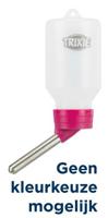 TRIXIE DRINKFLES KUNSTSTOF MET DRAADBEUGEL ASSORTI 50 ML 4 ST - thumbnail