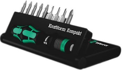 Wera Kraftform Kompakt 11 Plus 05 135942 001 Bitset 10-delig Kruiskop Phillips, Binnen-Torx