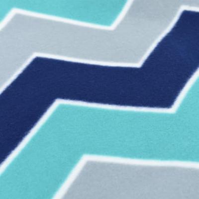 Picknickkleed opvouwbaar golven 200x150 cm fluweel blauw Picknickkleed opvouwbaar golven 200x150 cm fluweel blauw