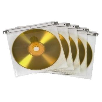 Hama cd/dvd sleeve 50p. wit