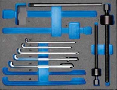 Gedore Kogellagertrekkerset In Ct Module Tbv I-Boxx 72® (1101 CT 1.29/1K) - 2964414 Gedore Kogellagertrekkerset In Ct Module Tbv I-Boxx 72® (1101 CT 1.29/1K) - 2964414