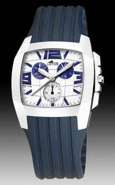 Lotus horlogeband 15317-7 Rubber Blauw