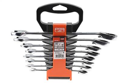 Bahco 1RM/SH8 Steek-ringratelsleutelset Sleutelbreedte (metrisch) 8 - 19 mm