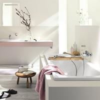 GROHE Eurostyle Cosmopolitan badkraan met omstel en koppelingen chroom 33591002 - thumbnail