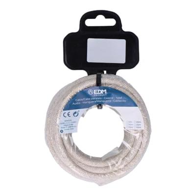 Kabel EDM 11848 Beige Linnen 2 x 0,75 mm 5 m