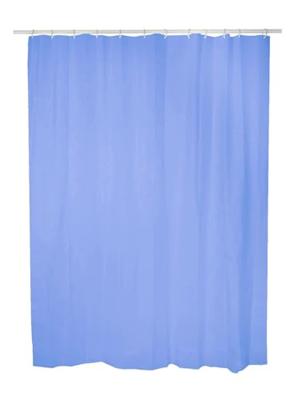 Douchegordijn Exma basic azul Blauw PVC 180 x 180 cm