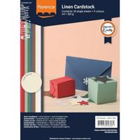 Florence • linnenkarton 250g a4 kerst 45x - thumbnail