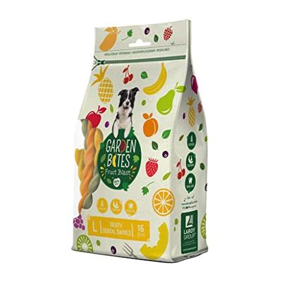 Garden Bites Fruity Dental Swirls hondensnack L Garden Bites Fruity Dental Swirls hondensnack L