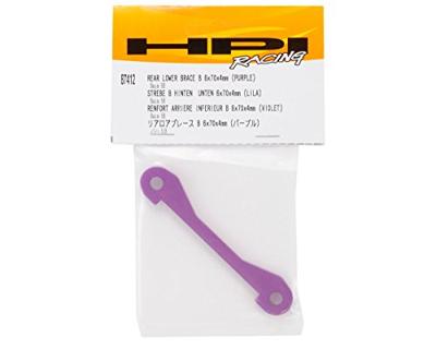 Rear lower brace b 6x70x4mm (purple)