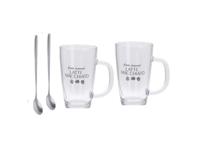 Latte macchiato set 4-delig 300ml - thumbnail