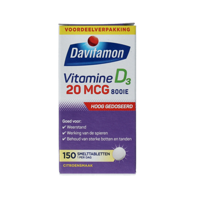 Vitamine D 30mg 150 Smelttabletten