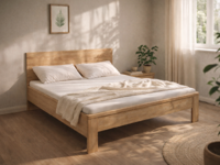 Bed RIGA 160x200 cm sonoma - thumbnail