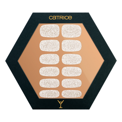 Catrice About Tonight Glitter Nailfoil Limited Edition 24 stuk C01 Chear The Year Oogschaduw 24 pc