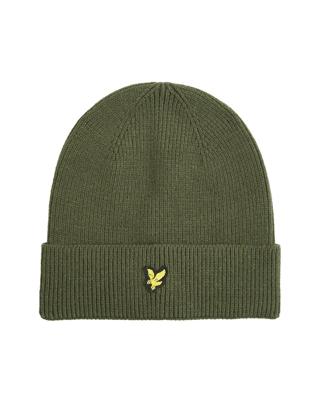 Lyle & Scott winter muts jongens - donker groen