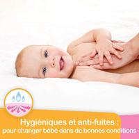 Set van 20 TIGEX-onderleggers, wegwerp wit - thumbnail