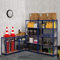 Monzana Metalen Opbergrek tot 875kg blauw - thumbnail