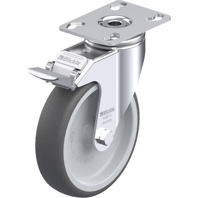 Blickle LKPA-PATH 126G-FI Zwenkwiel met rem Wieldiameter: 125 mm Draagvermogen (max.): 120 kg 1 stuk(s)