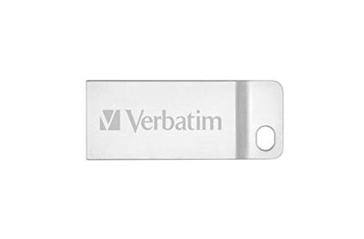 Verbatim Metall-Gehäuse USB-stick 64 GB Zilver 98750 USB-A 2.0