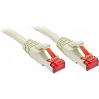 LINDY 47709 RJ45 Netwerkkabel, patchkabel CAT 6 S/FTP 15.00 m Grijs 1 stuk(s) - thumbnail
