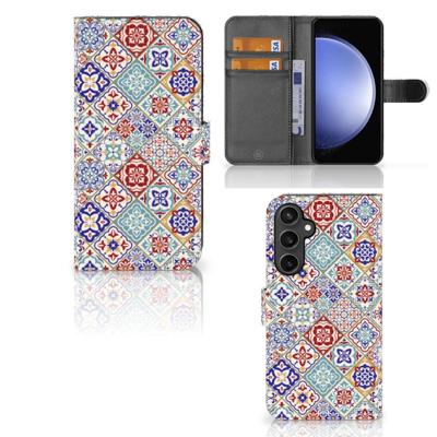 Samsung Galaxy S23 FE | Bookcase | Tiles Color