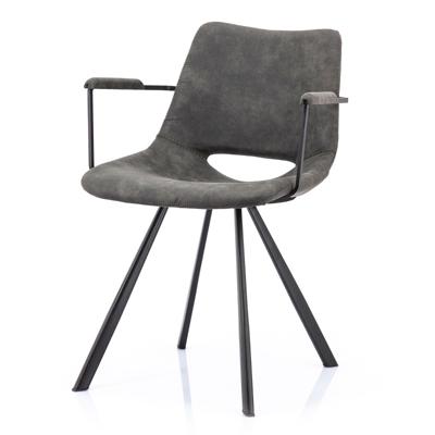 By-Boo Eetkamerstoel 'Vagabond', kleur Antraciet