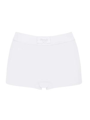 Double Comfort short dames - Lekker zitten ondergoed dames - Badstof kruisje - katoenen dames ondergoed