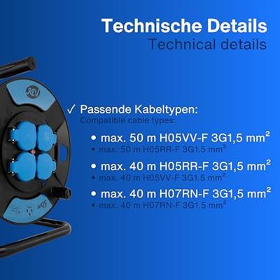 REV 0010110812 Kabelhaspel (leeg)