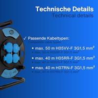 REV 0010110812 Kabelhaspel (leeg) - thumbnail